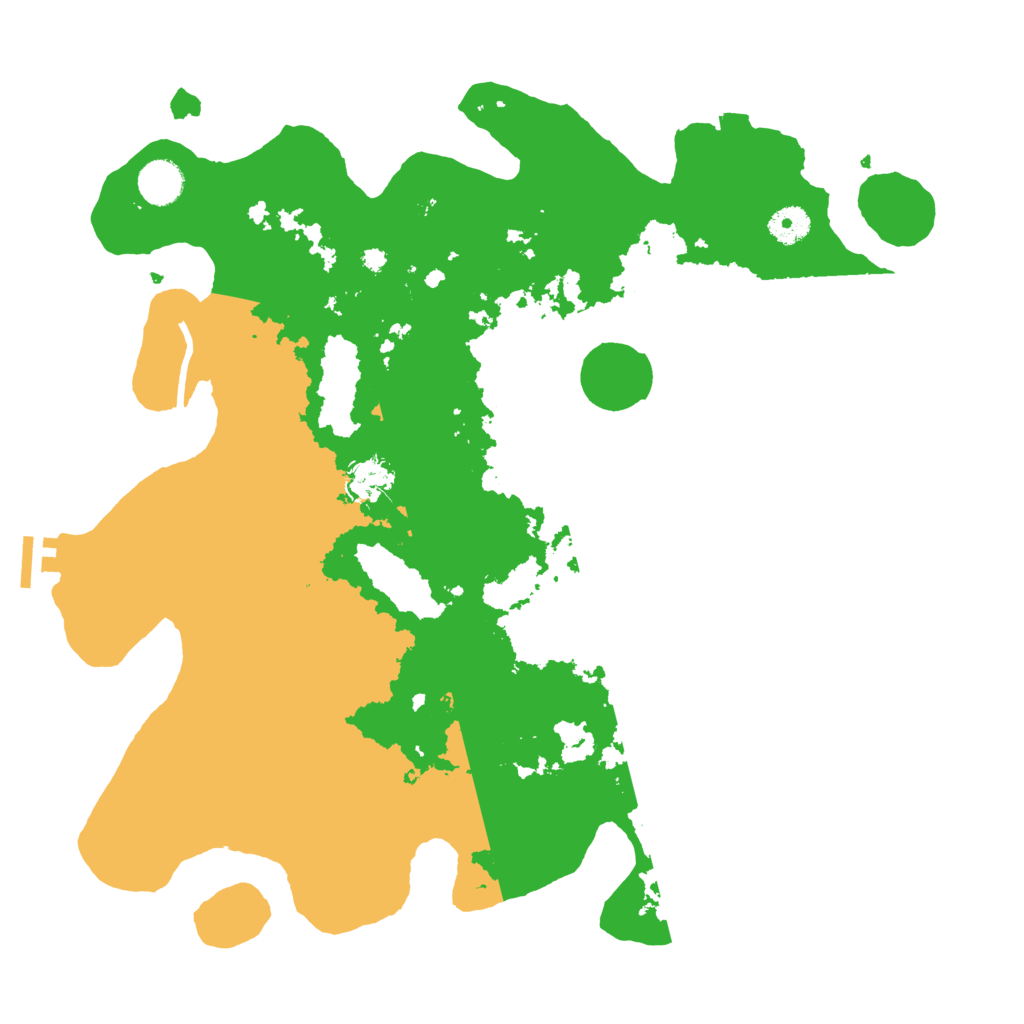Biome Rust Map: Procedural Map, Size: 4000, Seed: 1006407052