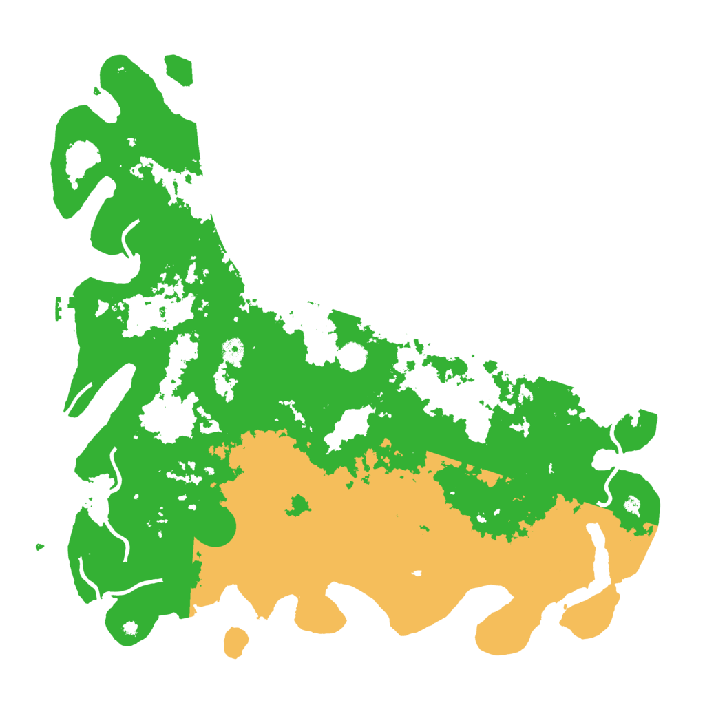 Biome Rust Map: Procedural Map, Size: 4500, Seed: 1701821843