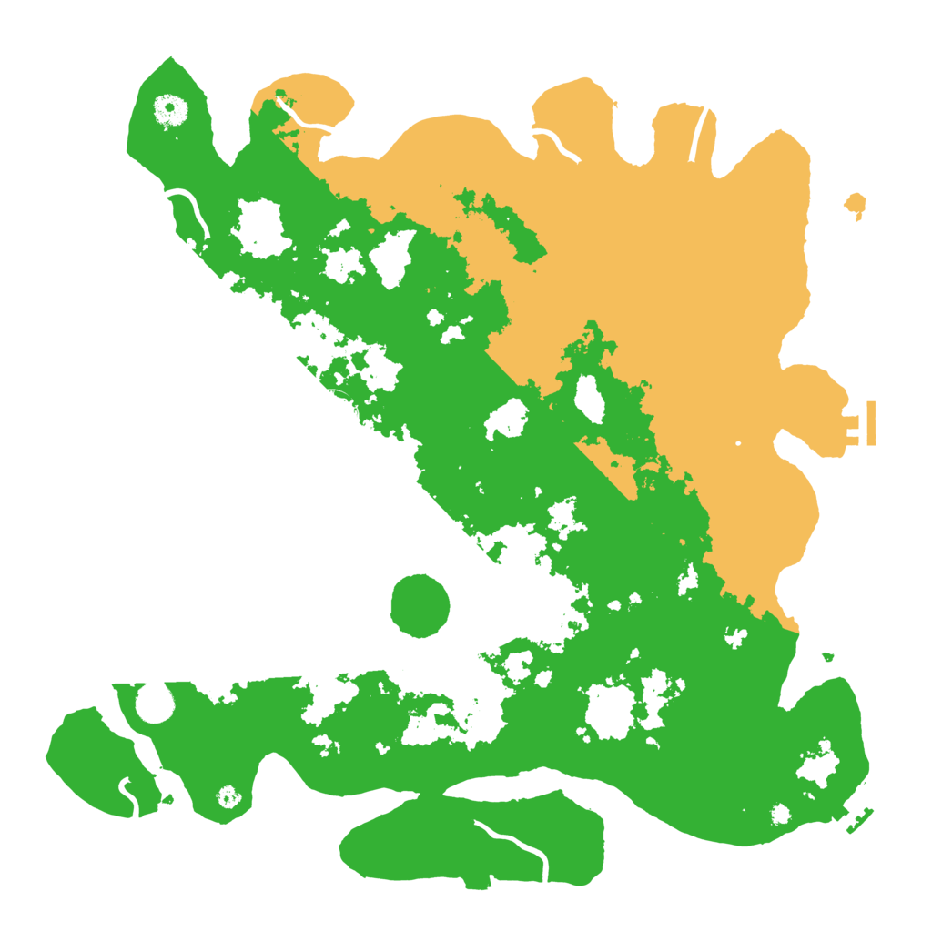 Biome Rust Map: Procedural Map, Size: 4250, Seed: 8896376