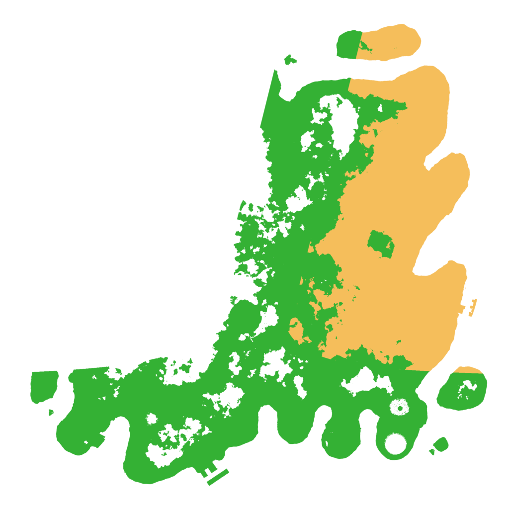 Biome Rust Map: Procedural Map, Size: 4250, Seed: 1434731133