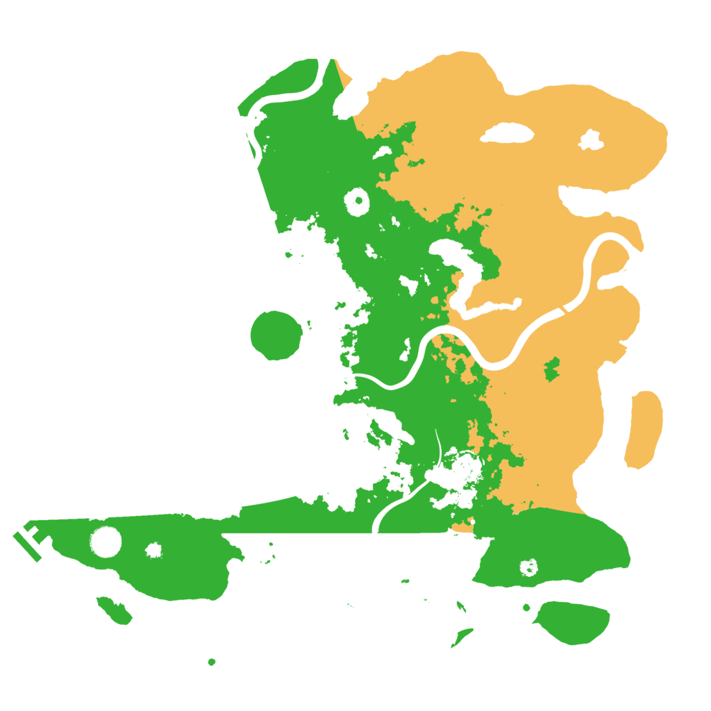 Biome Rust Map: Procedural Map, Size: 4000, Seed: 303941331
