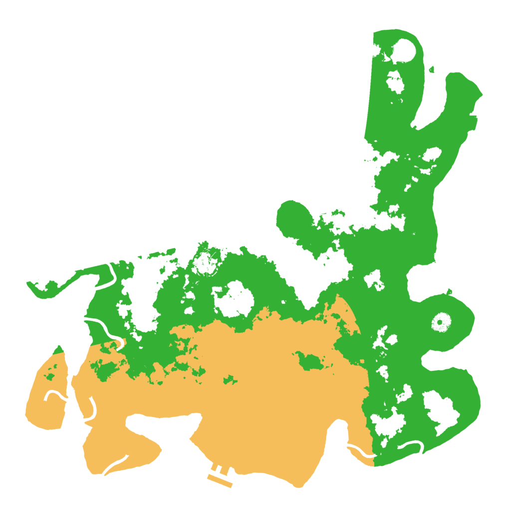 Biome Rust Map: Procedural Map, Size: 4000, Seed: 1422258659