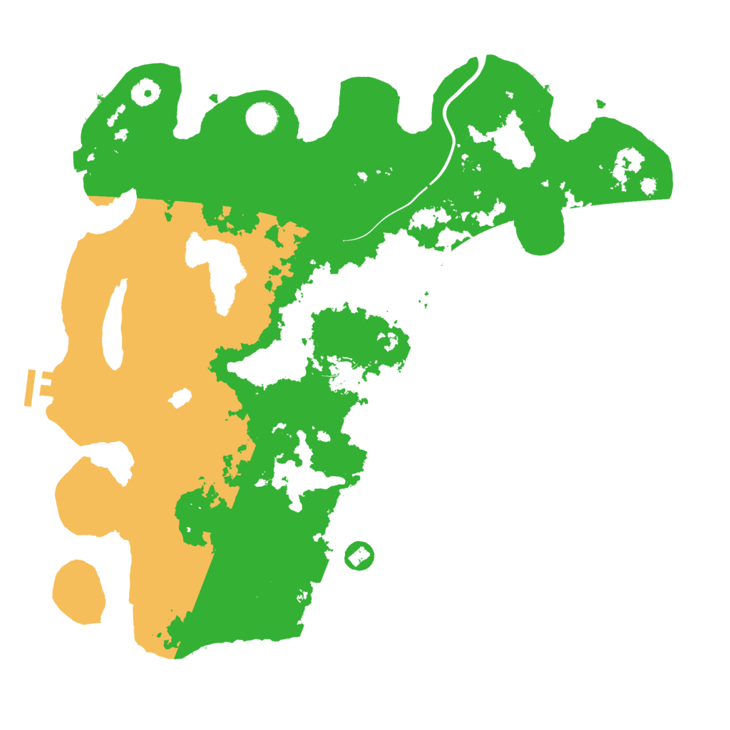 Biome Rust Map: Procedural Map, Size: 4000, Seed: 1641918378