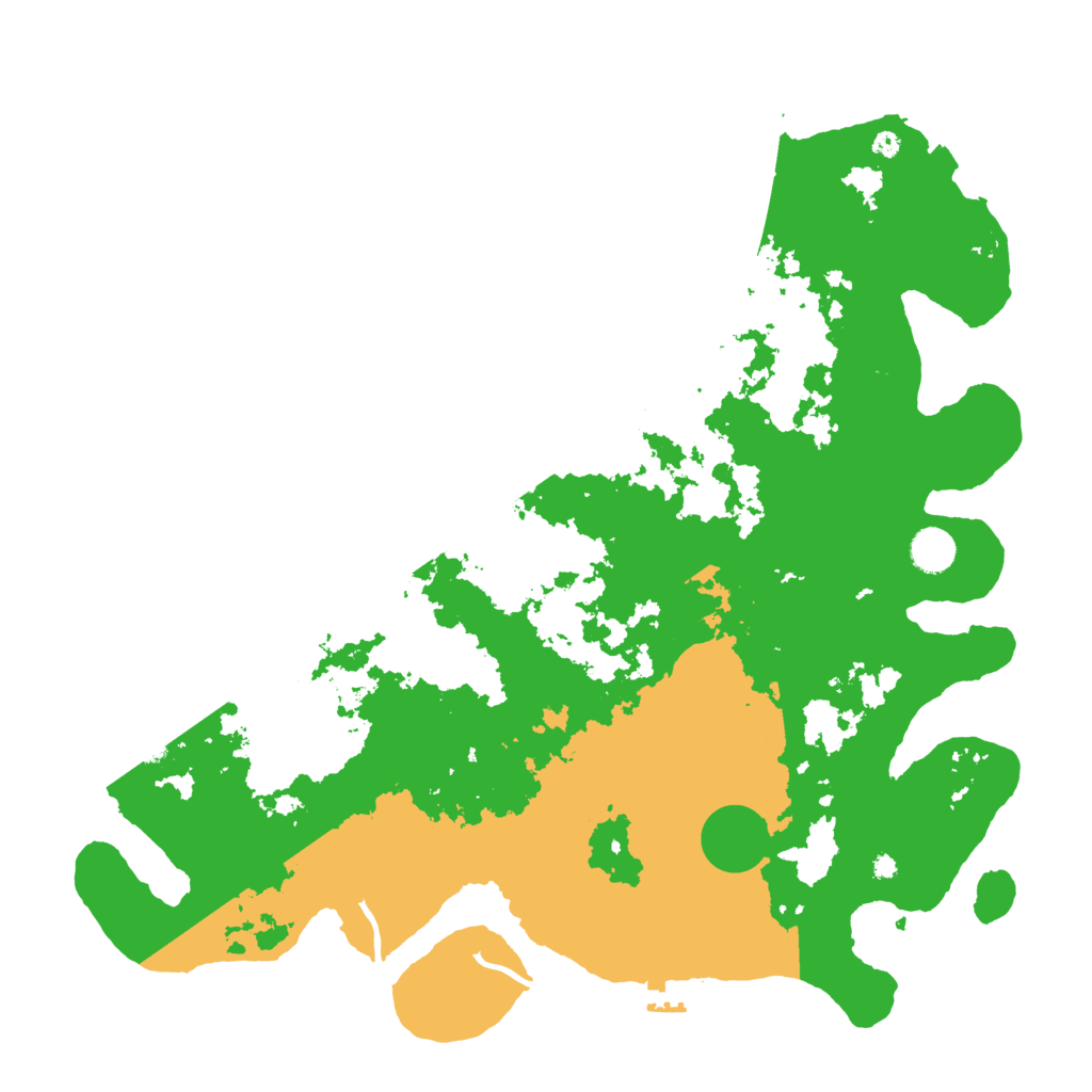 Biome Rust Map: Procedural Map, Size: 4250, Seed: 1344629776