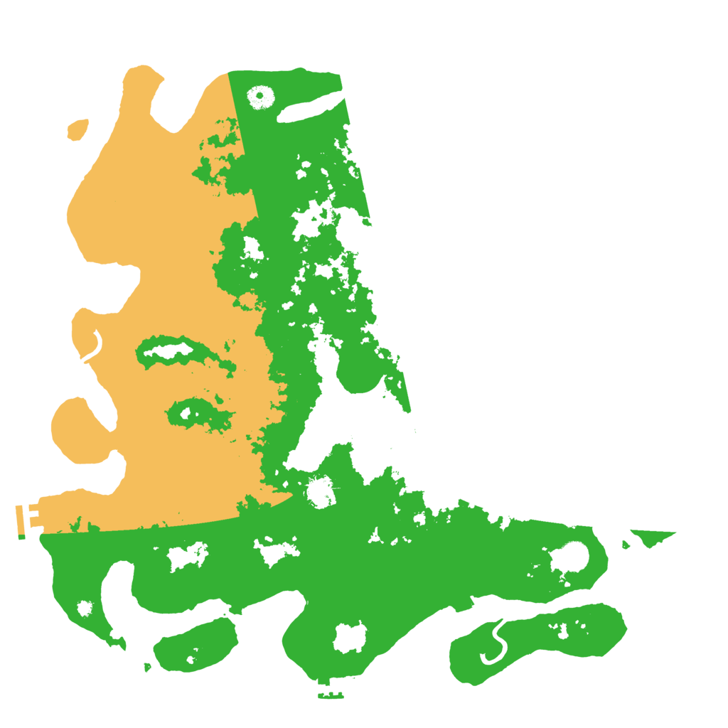 Biome Rust Map: Procedural Map, Size: 4301, Seed: 261667