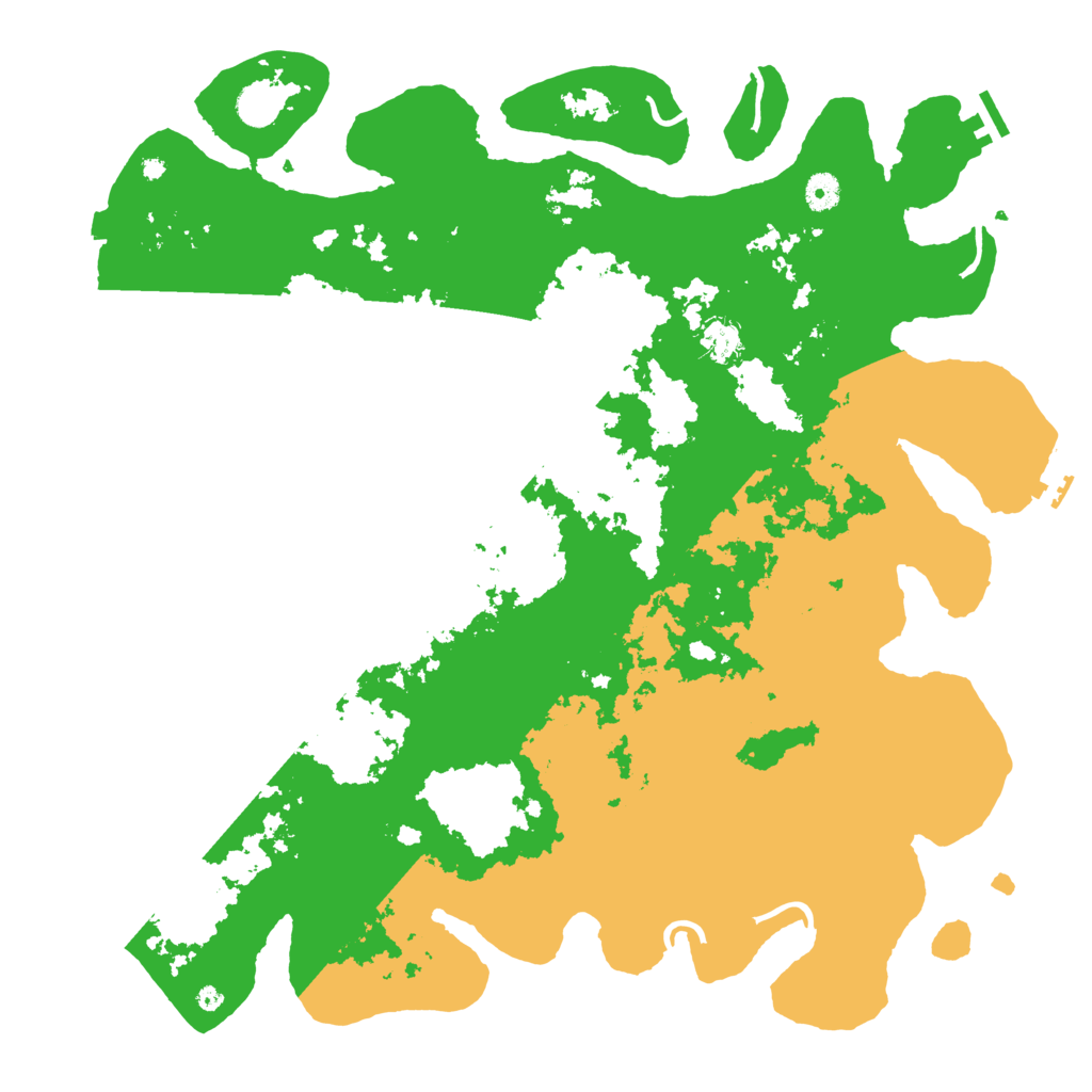 Biome Rust Map: Procedural Map, Size: 4500, Seed: 30897