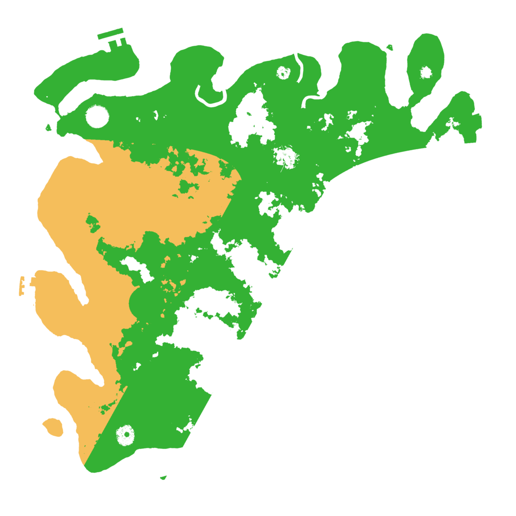 Biome Rust Map: Procedural Map, Size: 4000, Seed: 1751912742