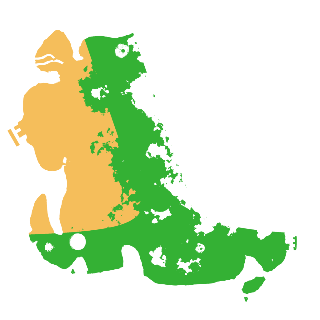 Biome Rust Map: Procedural Map, Size: 3500, Seed: 1314588496