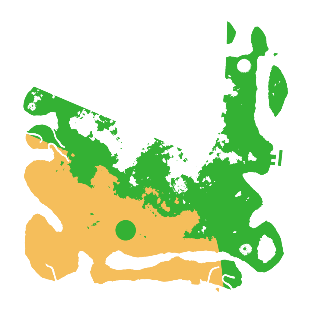 Biome Rust Map: Procedural Map, Size: 4000, Seed: 1728405502