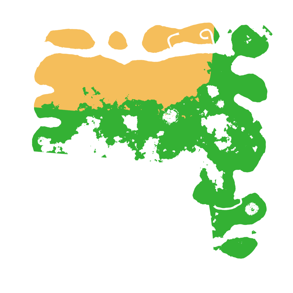 Biome Rust Map: Procedural Map, Size: 3500, Seed: 37026983