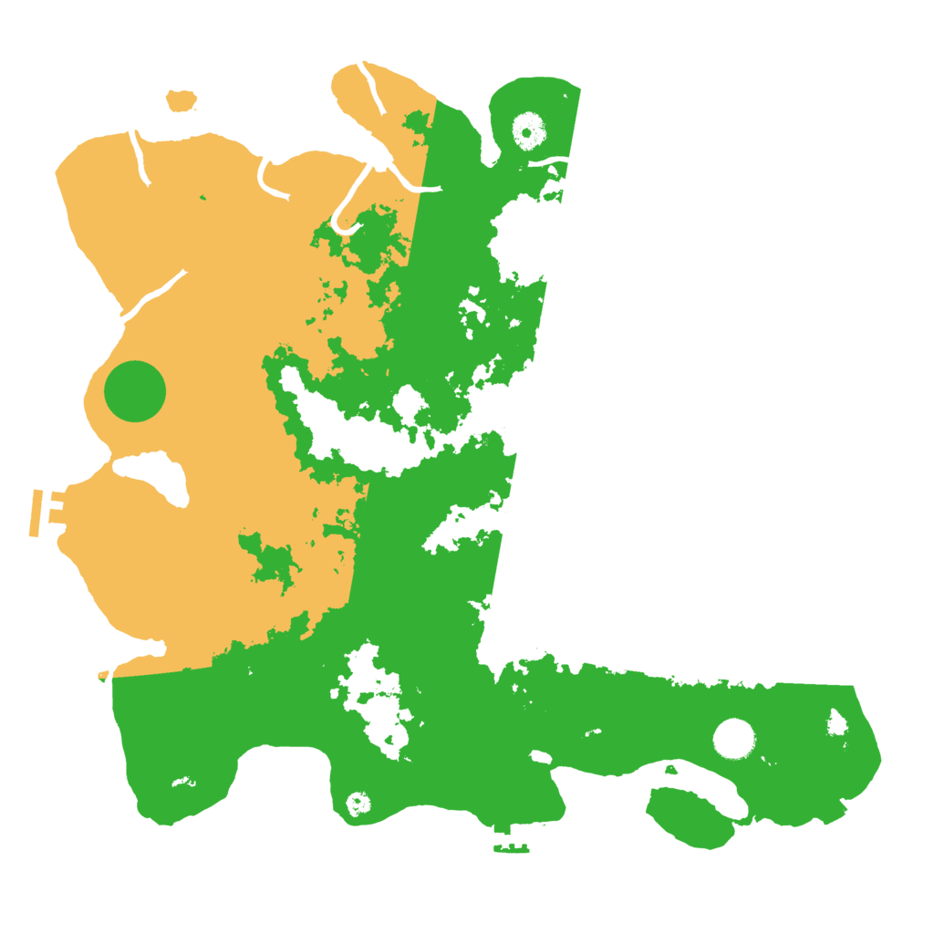 Biome Rust Map: Procedural Map, Size: 4000, Seed: 405939190