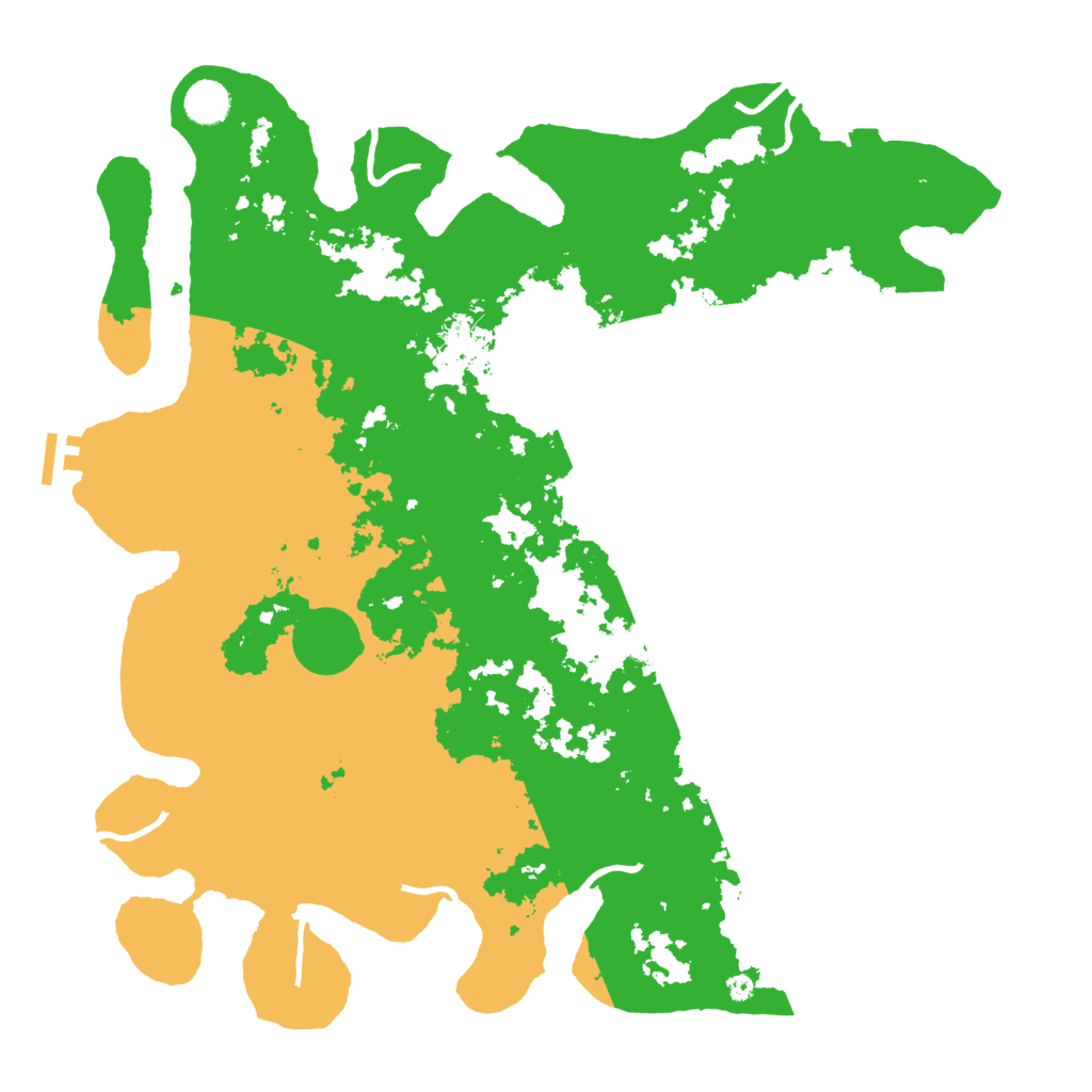 Biome Rust Map: Procedural Map, Size: 4250, Seed: 19645
