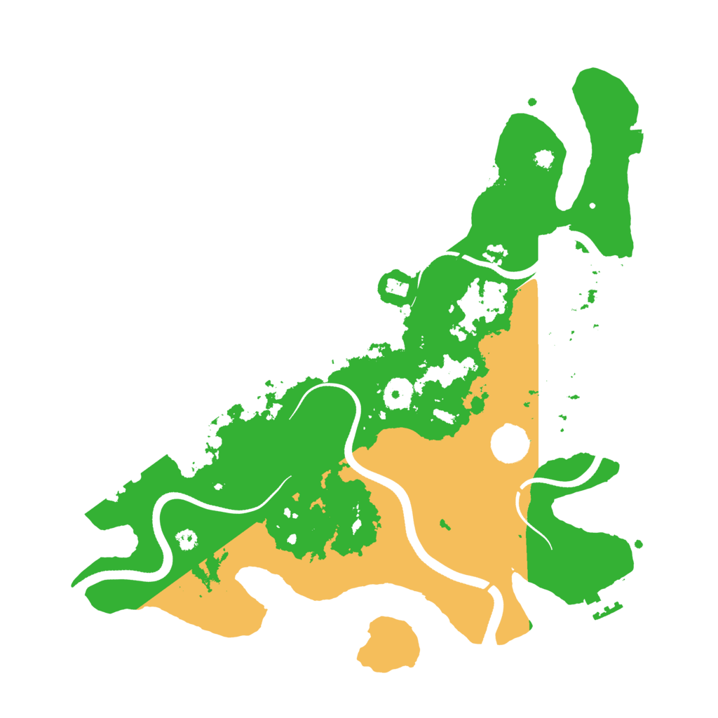 Biome Rust Map: Procedural Map, Size: 3500, Seed: 728178141