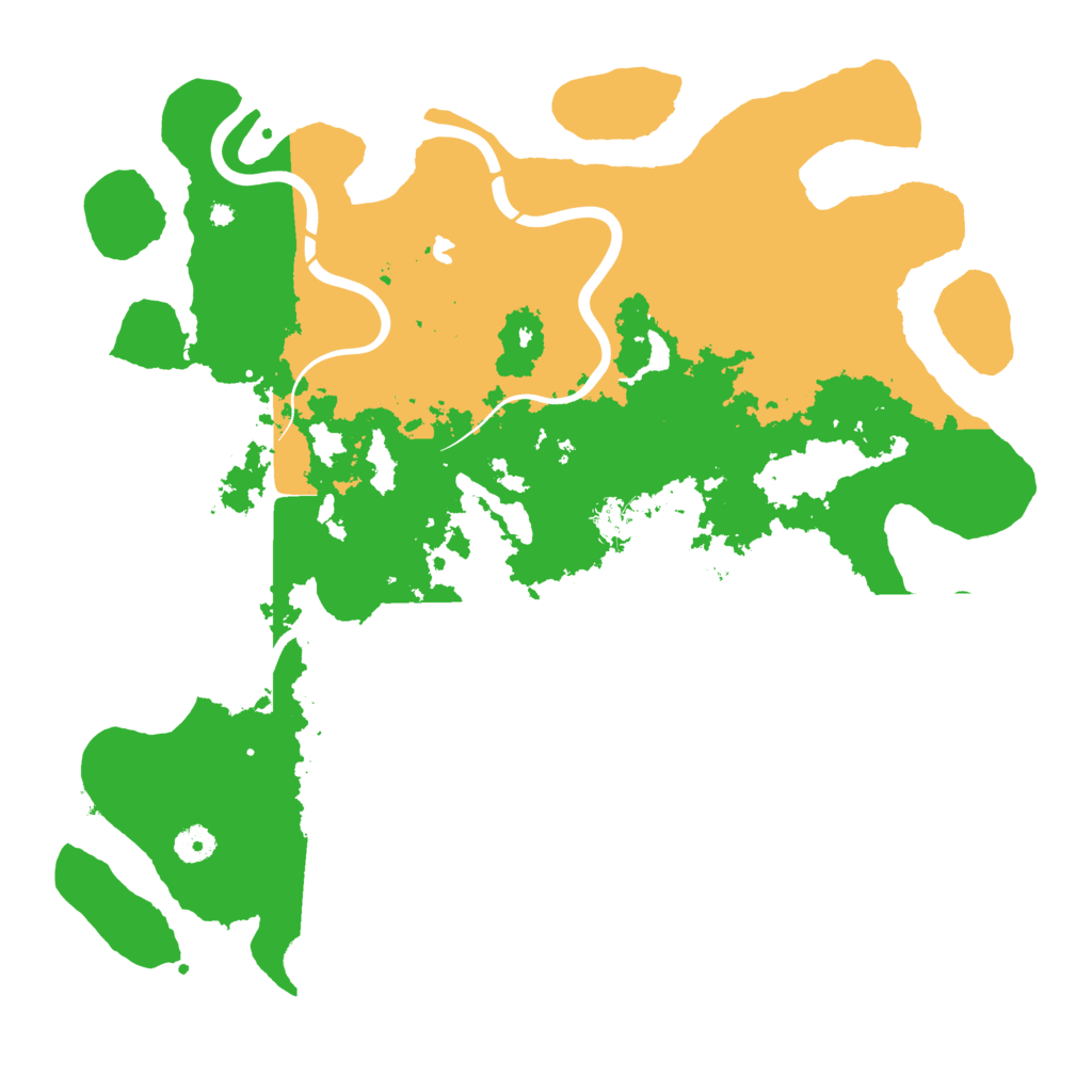 Biome Rust Map: Procedural Map, Size: 4250, Seed: 387757