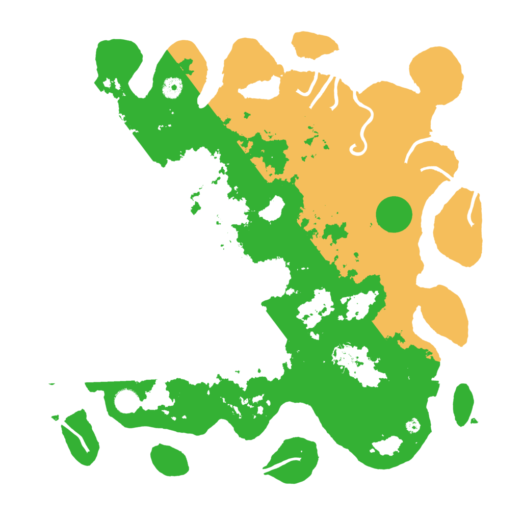 Biome Rust Map: Procedural Map, Size: 3800, Seed: 19367766