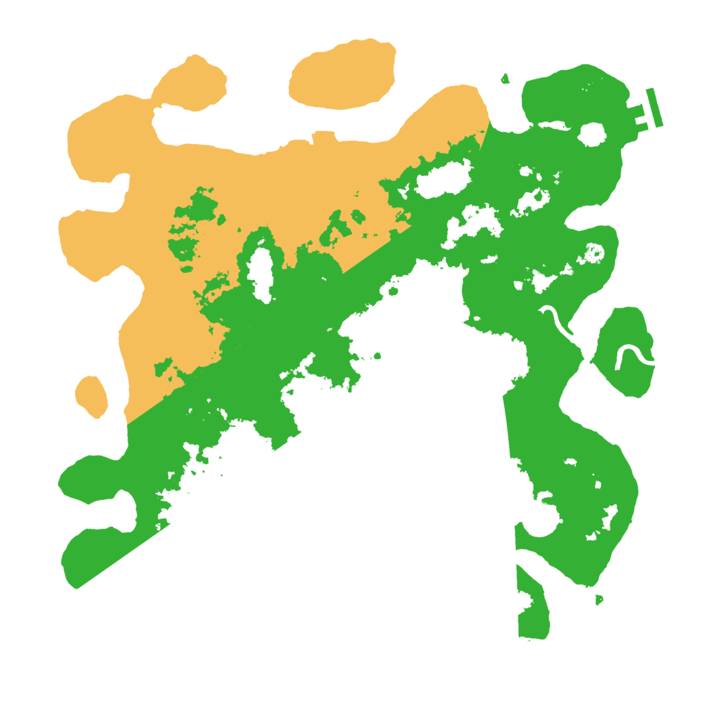 Biome Rust Map: Procedural Map, Size: 3600, Seed: 402