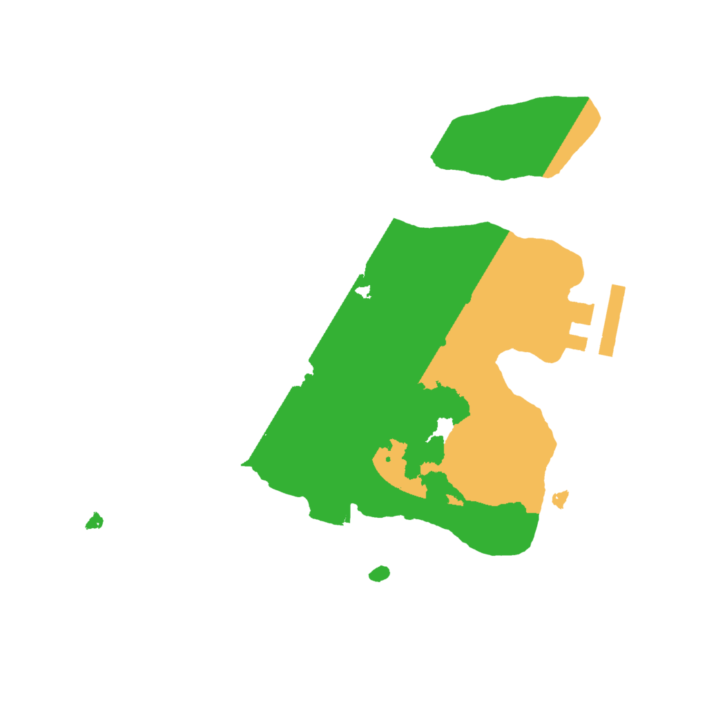 Biome Rust Map: Procedural Map, Size: 2000, Seed: 4763212