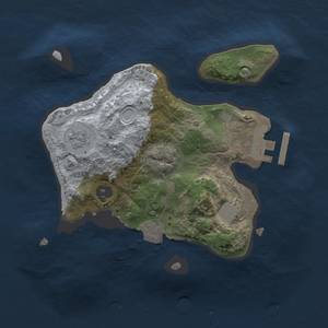 Thumbnail Rust Map: Procedural Map, Size: 2000, Seed: 4763212, 5 Monuments