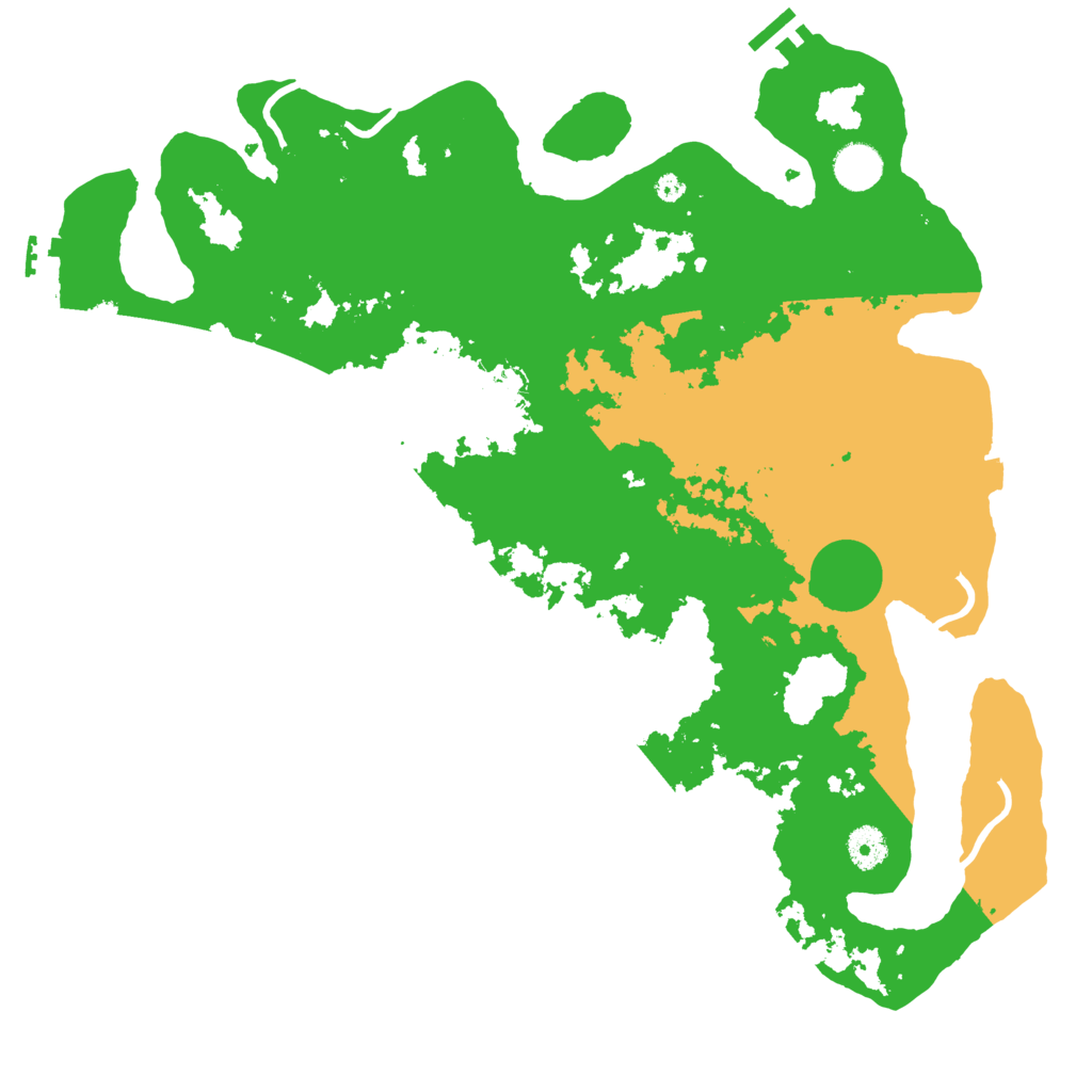 Biome Rust Map: Procedural Map, Size: 4000, Seed: 1698539993