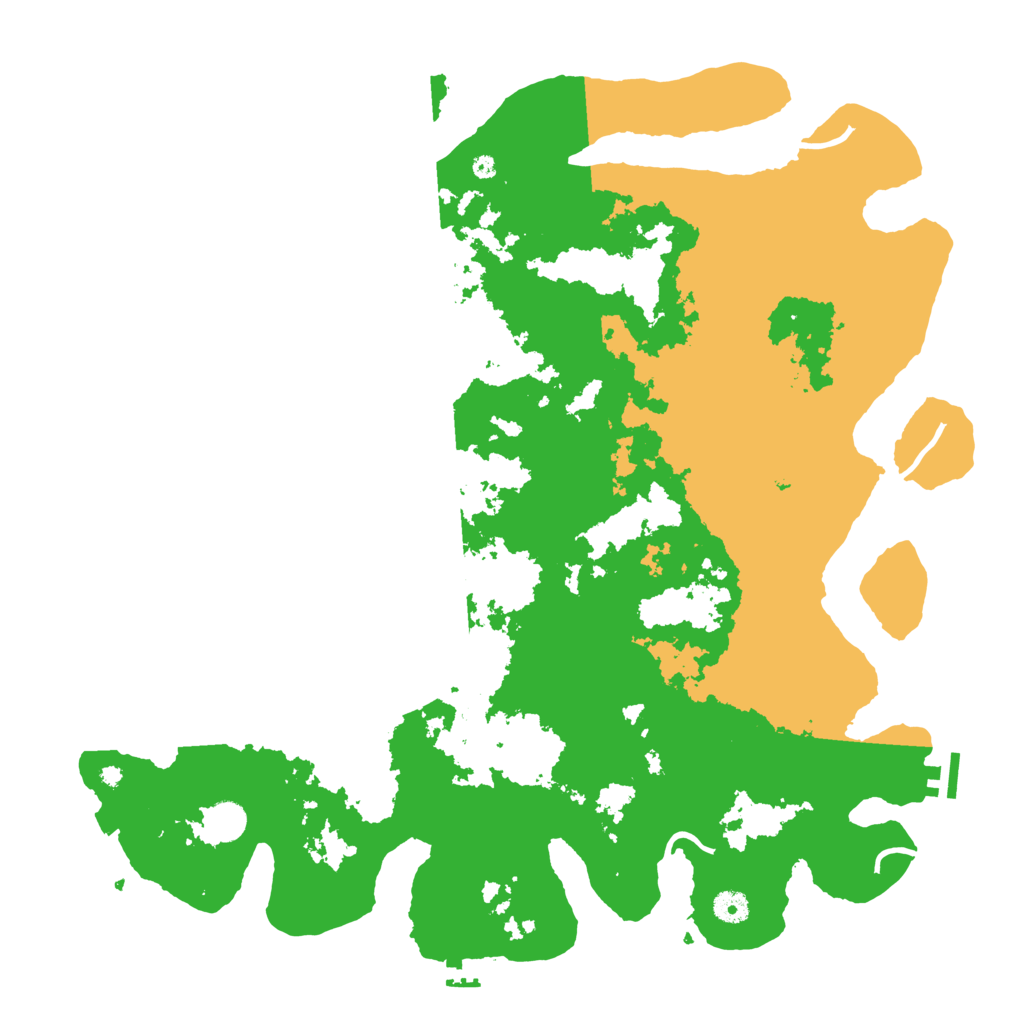 Biome Rust Map: Procedural Map, Size: 4500, Seed: 252598987