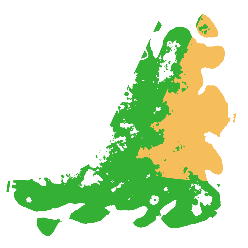 Biome Rust Map: Procedural Map, Size: 4000, Seed: 1328088405