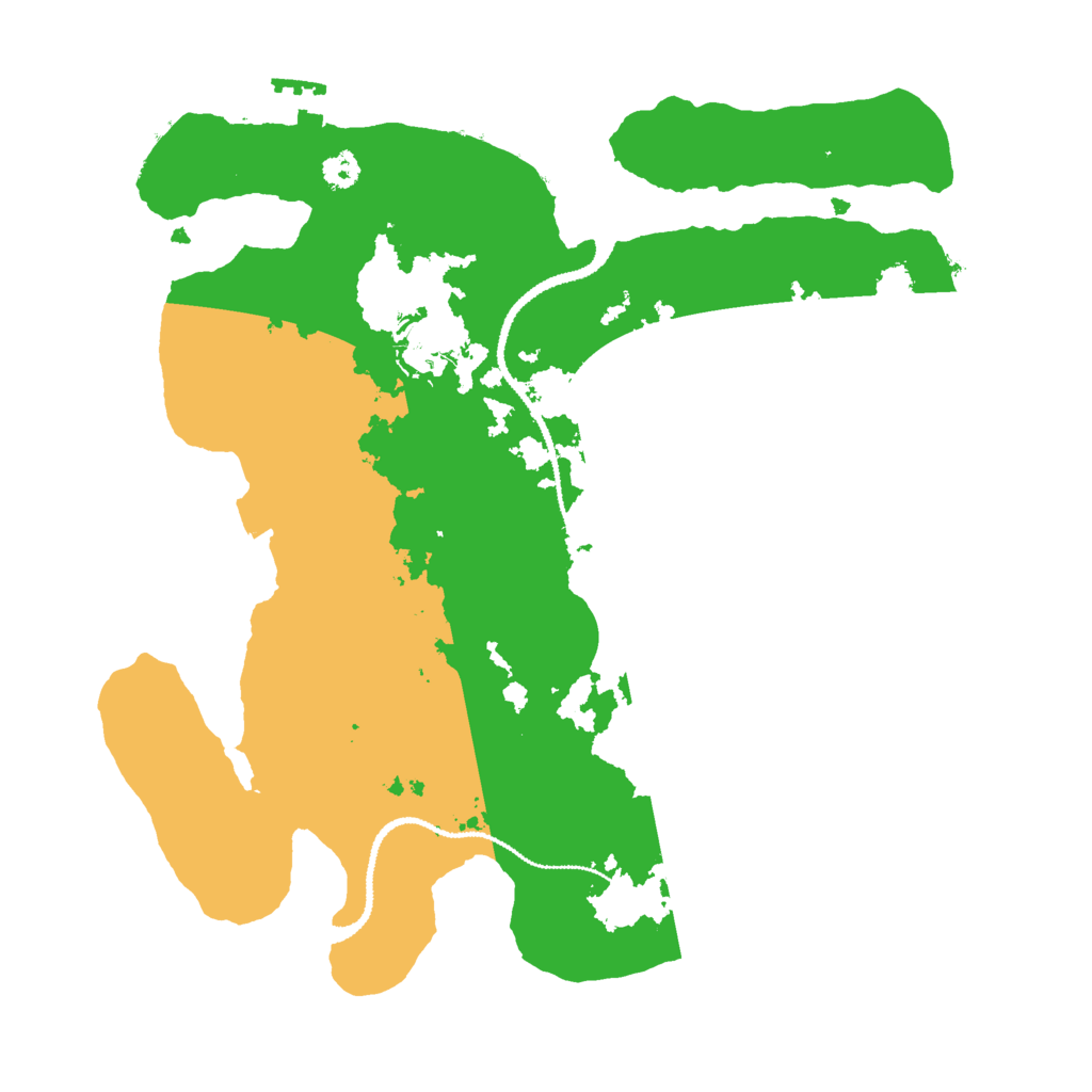 Biome Rust Map: Procedural Map, Size: 3000, Seed: 3514986