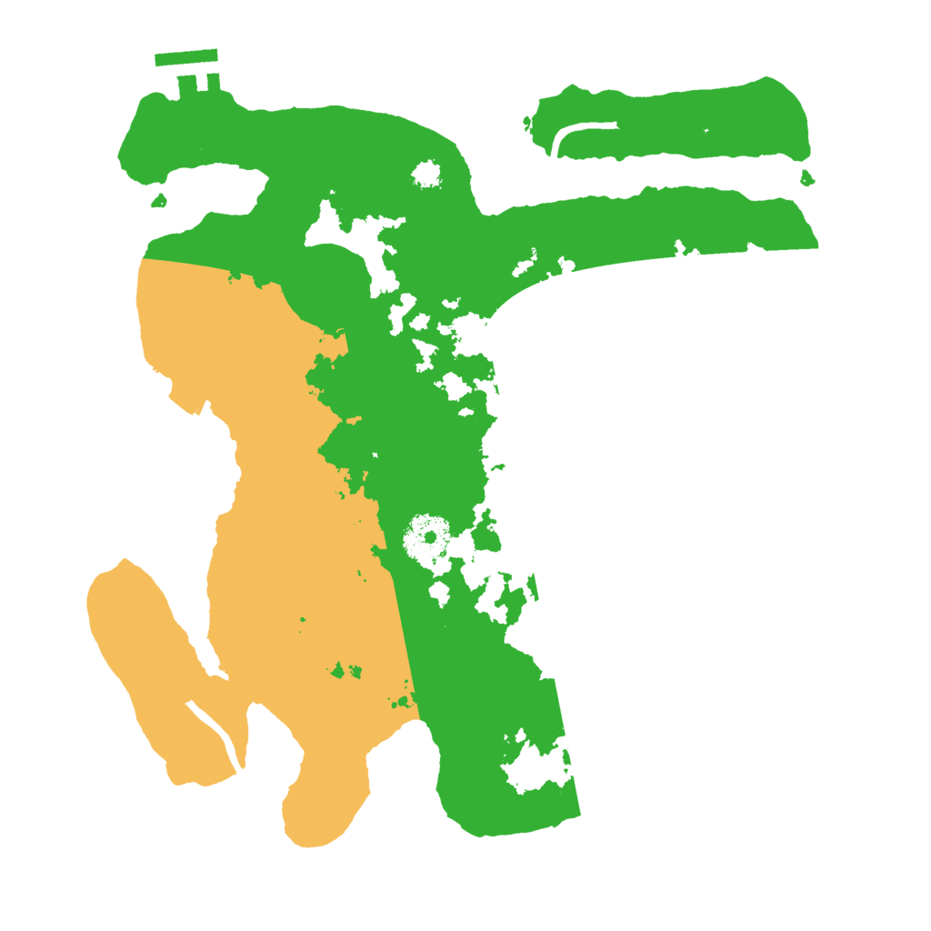 Biome Rust Map: Procedural Map, Size: 3000, Seed: 3514986