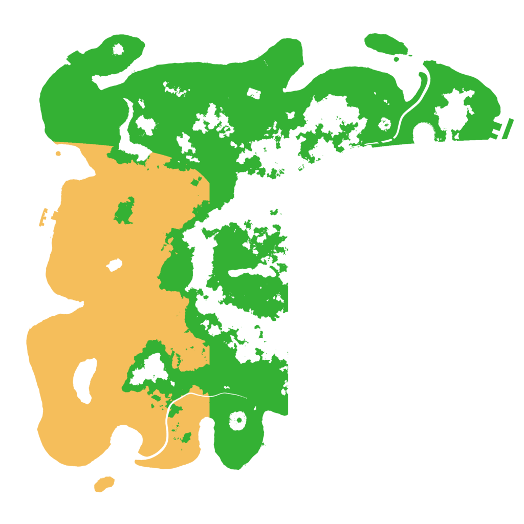 Biome Rust Map: Procedural Map, Size: 4250, Seed: 898180192