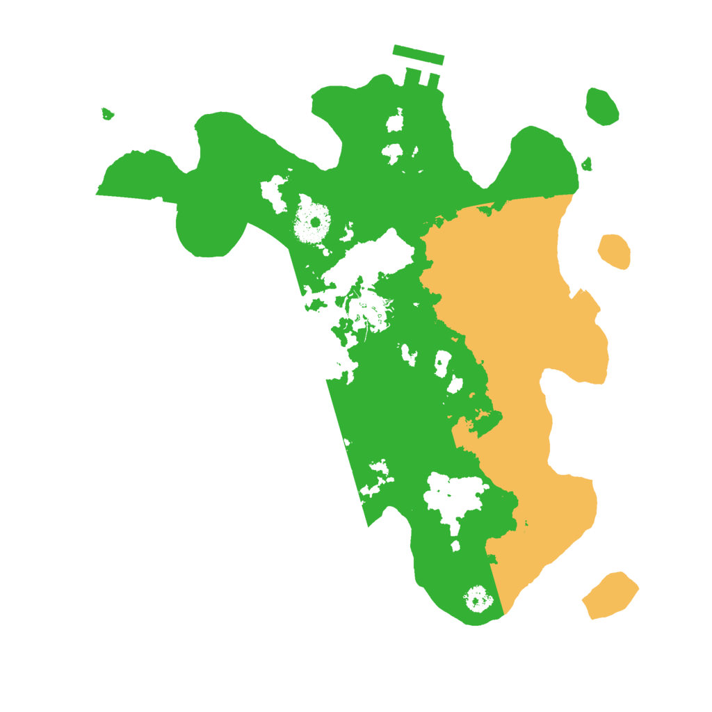 Biome Rust Map: Procedural Map, Size: 2800, Seed: 746192863