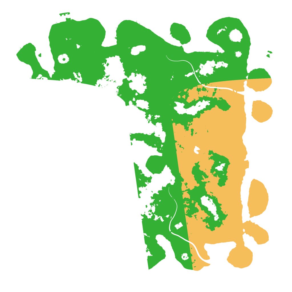 Biome Rust Map: Procedural Map, Size: 4250, Seed: 1134055891