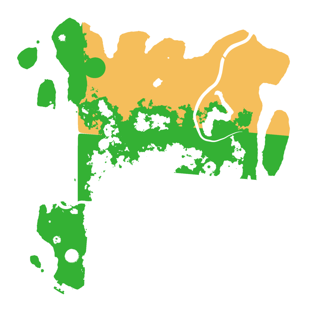 Biome Rust Map: Procedural Map, Size: 4000, Seed: 89634587