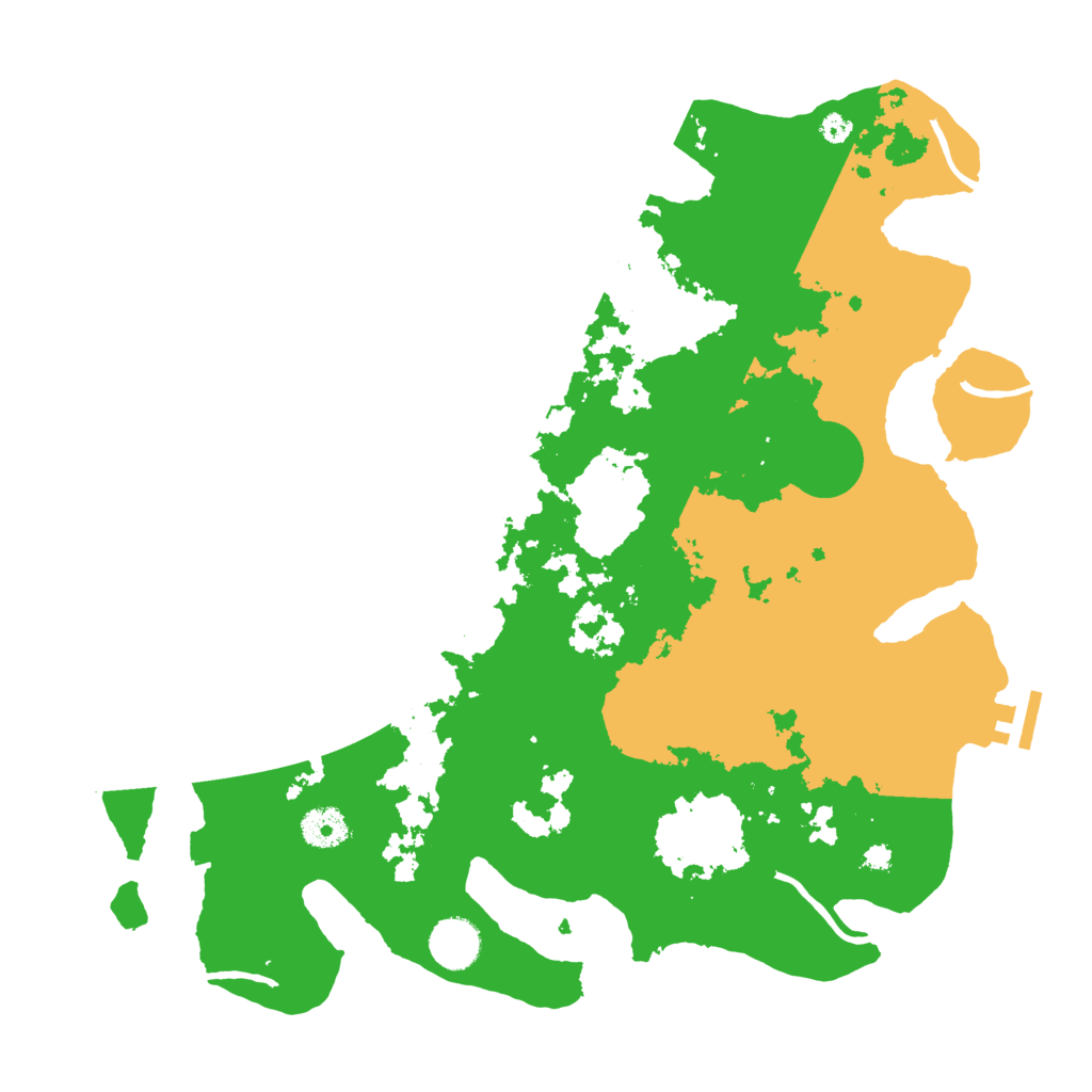 Biome Rust Map: Procedural Map, Size: 3750, Seed: 244542251