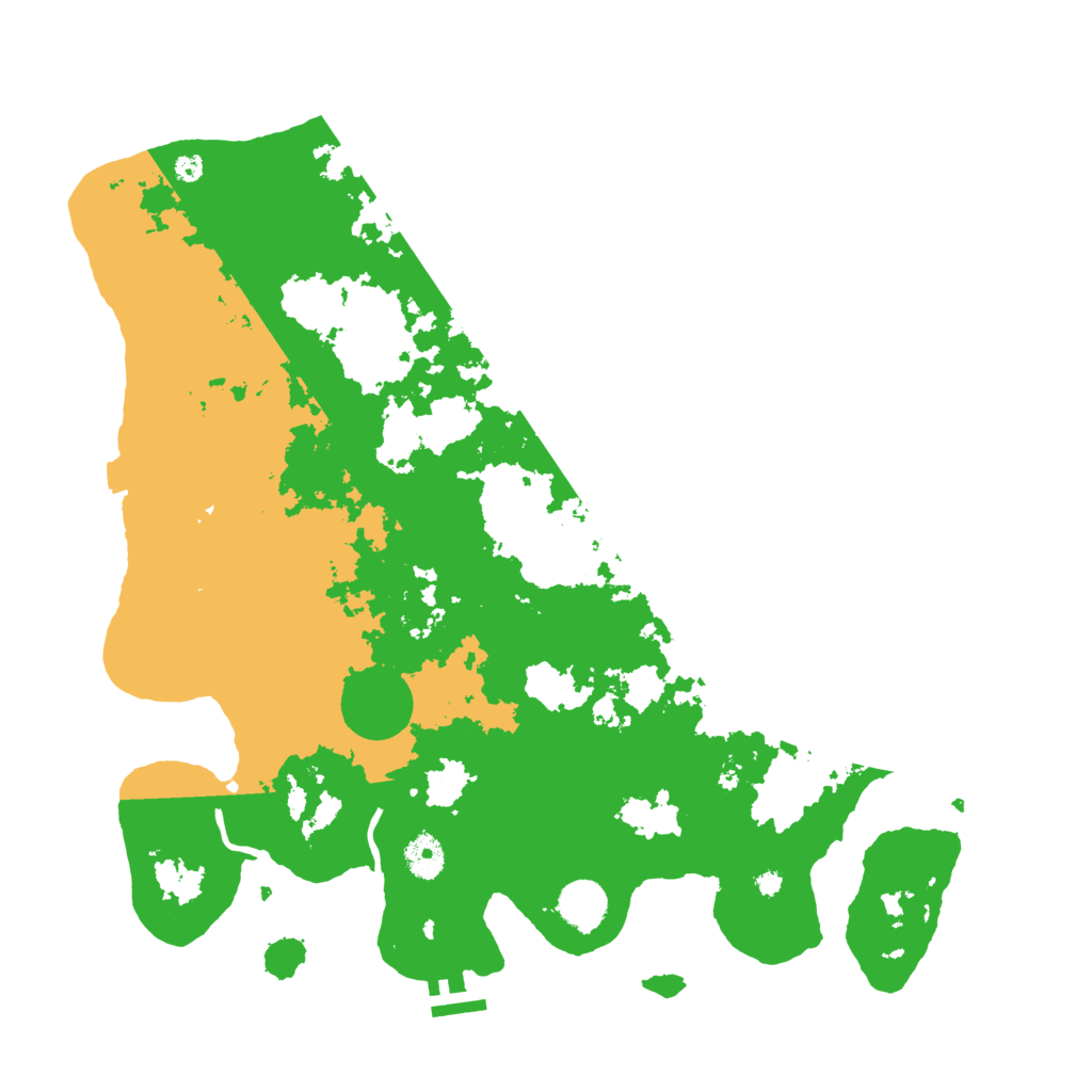 Biome Rust Map: Procedural Map, Size: 4000, Seed: 1285894397