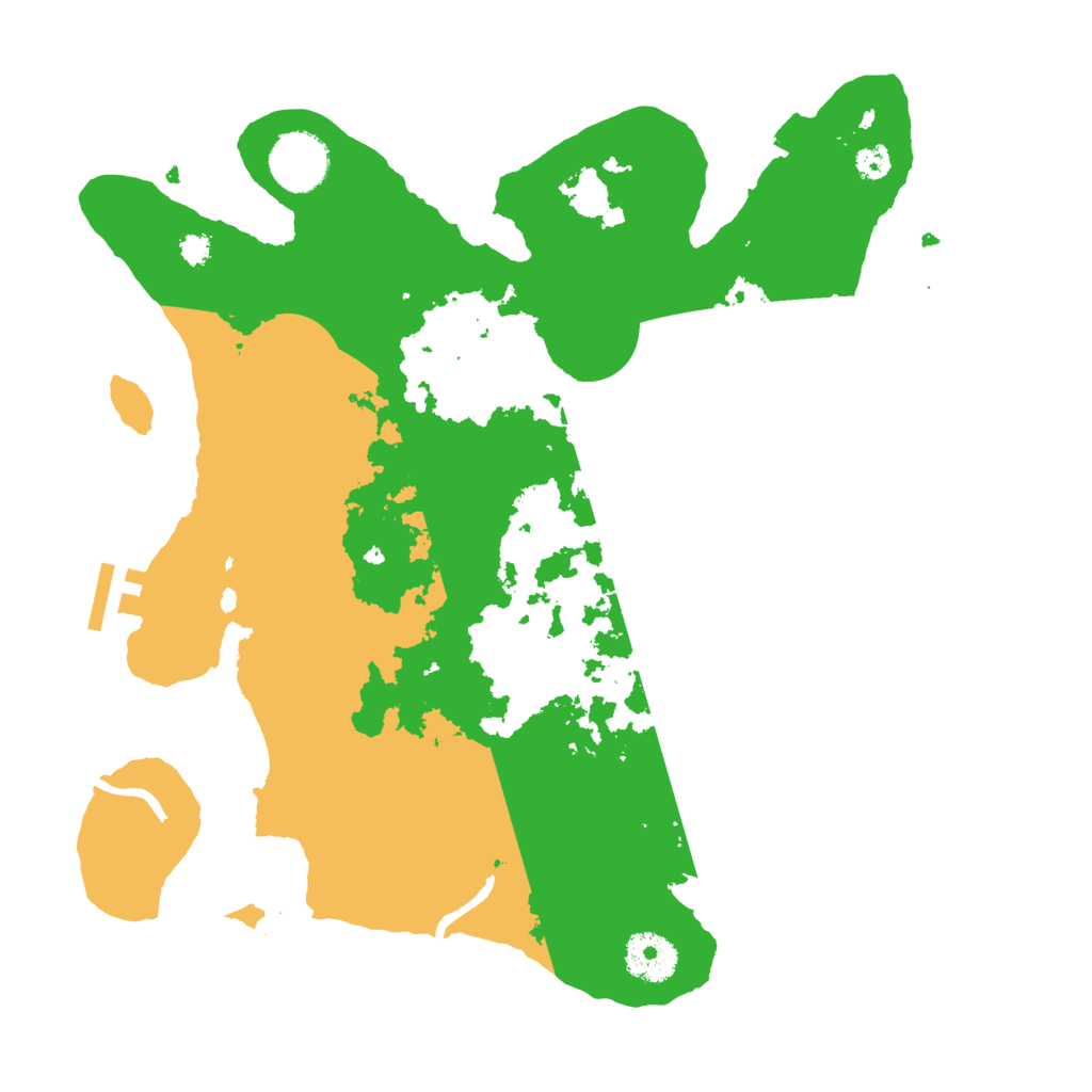 Biome Rust Map: Procedural Map, Size: 3250, Seed: 136310096