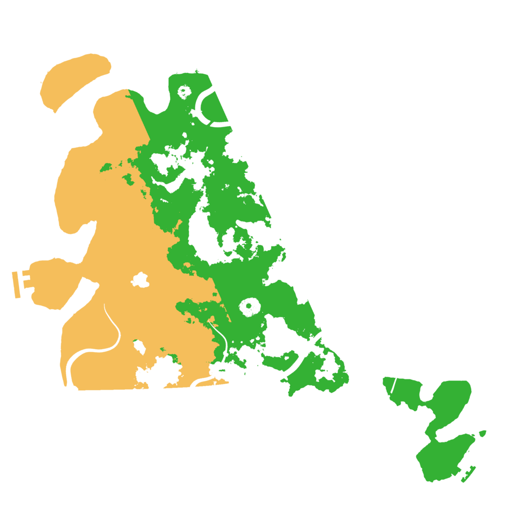 Biome Rust Map: Procedural Map, Size: 4000, Seed: 1022545511