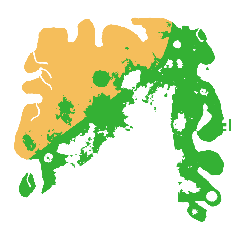 Biome Rust Map: Procedural Map, Size: 4000, Seed: 361515