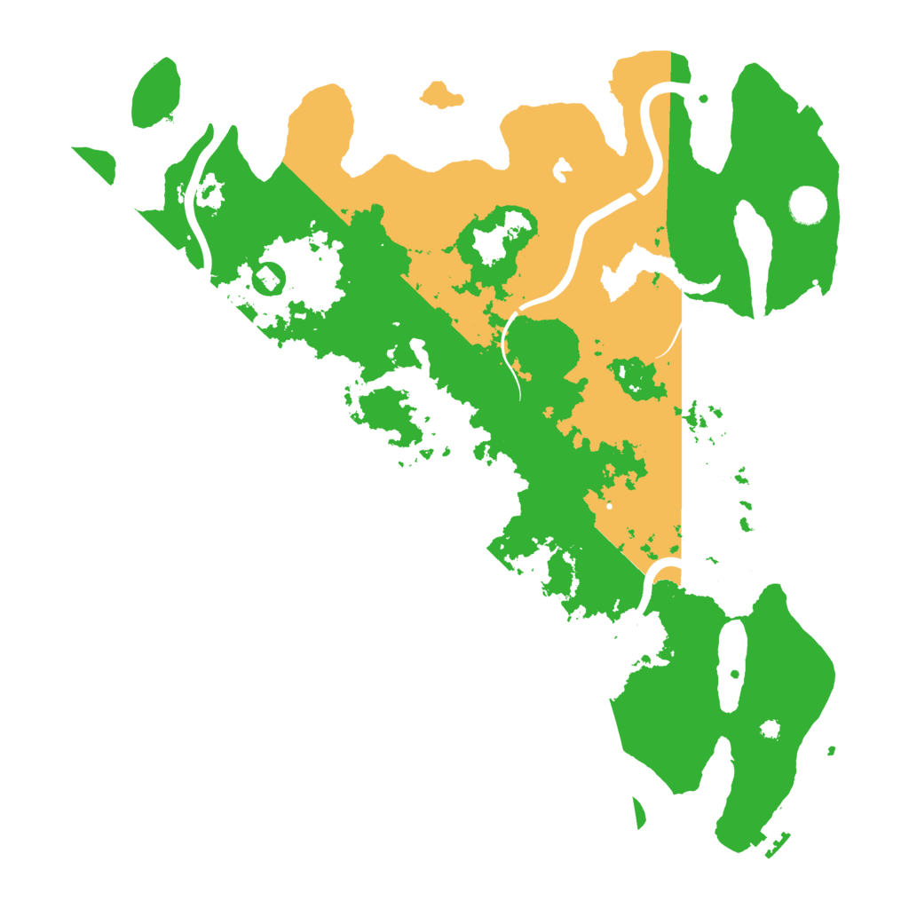 Biome Rust Map: Procedural Map, Size: 4250, Seed: 654983456