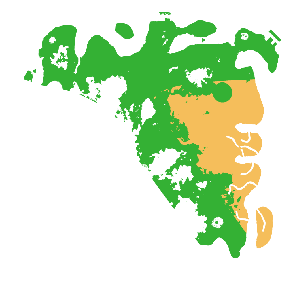 Biome Rust Map: Procedural Map, Size: 4000, Seed: 5937