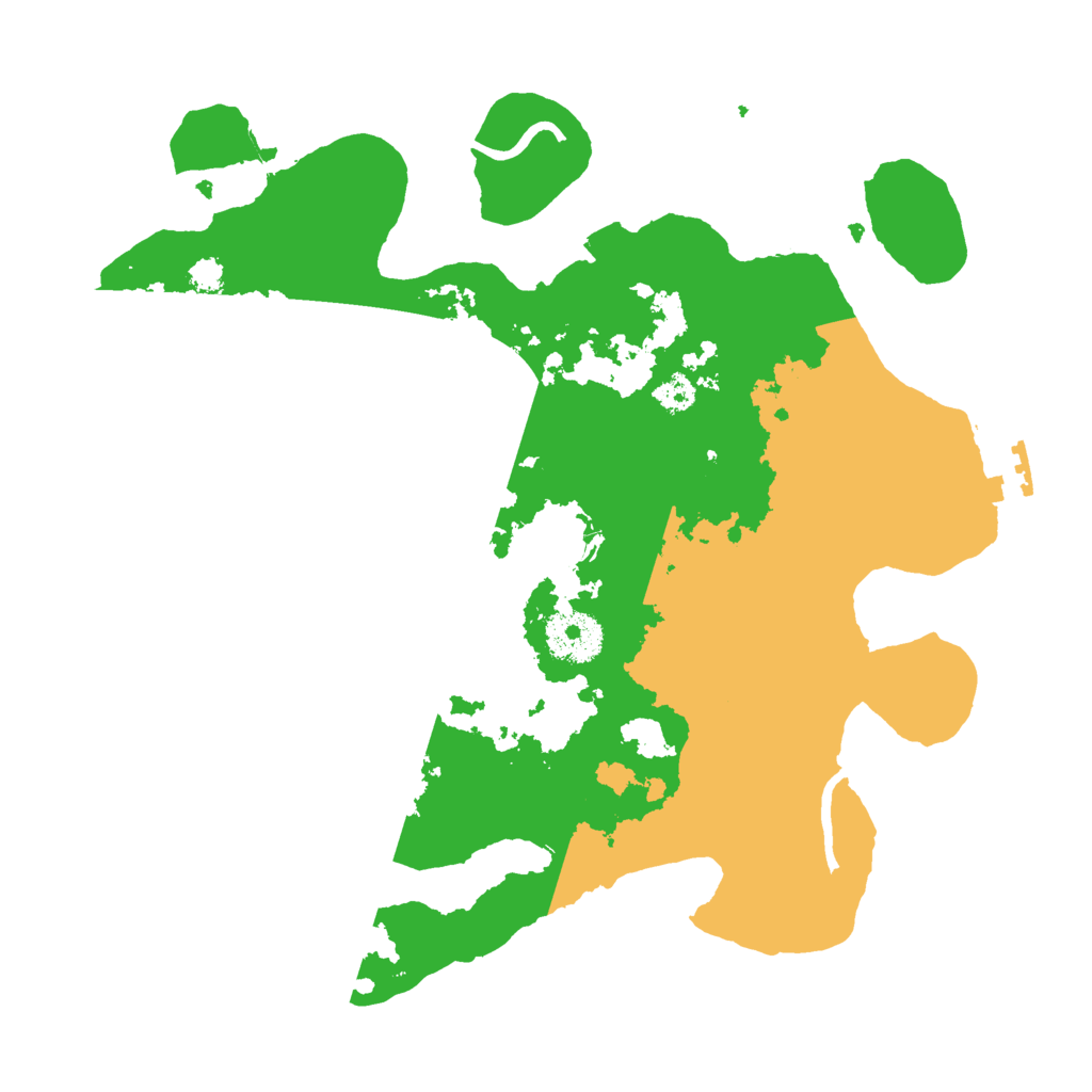 Biome Rust Map: Procedural Map, Size: 3000, Seed: 1226252240