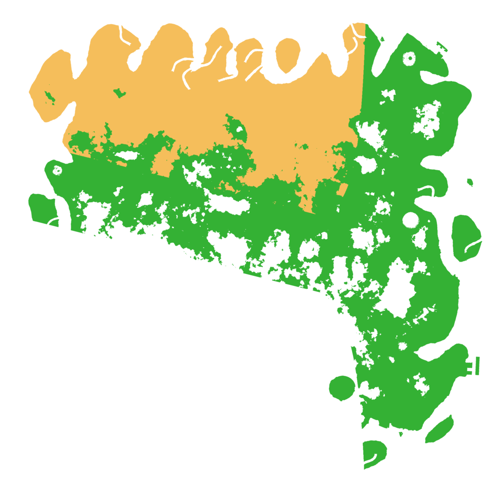 Biome Rust Map: Procedural Map, Size: 5500, Seed: 935765