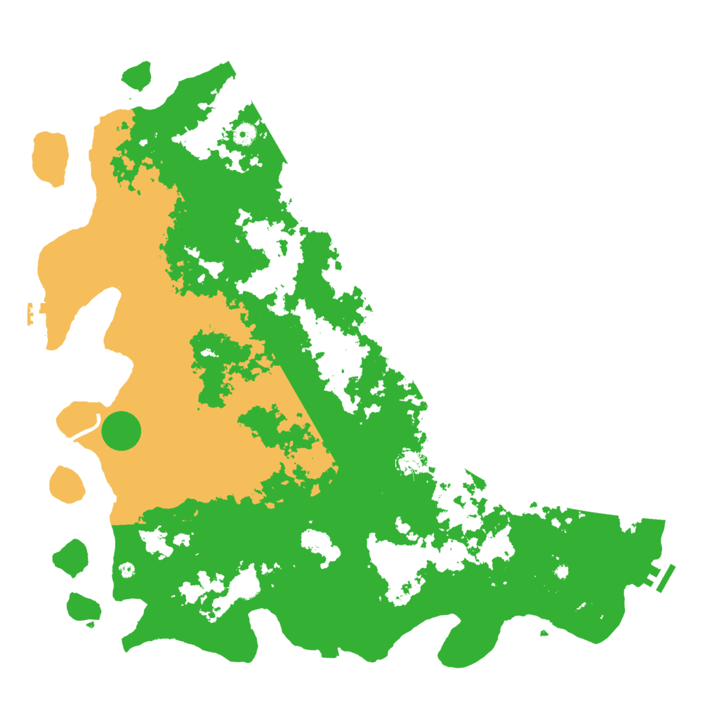 Biome Rust Map: Procedural Map, Size: 4800, Seed: 123