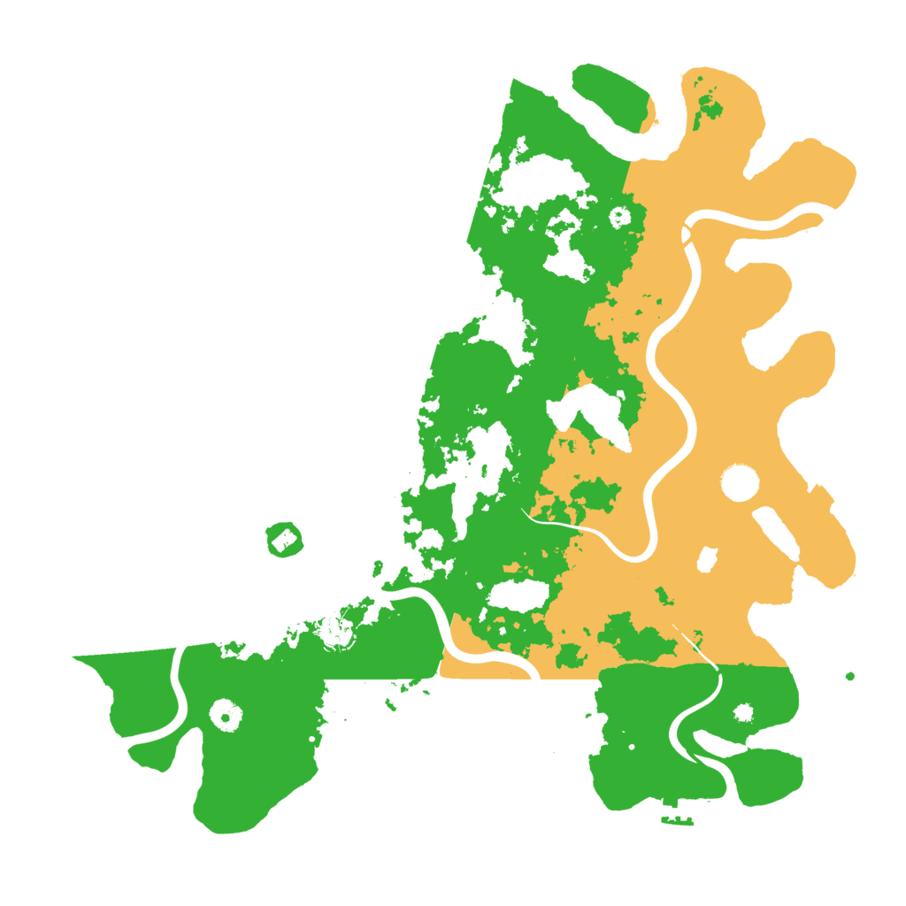 Biome Rust Map: Procedural Map, Size: 4250, Seed: 243713193