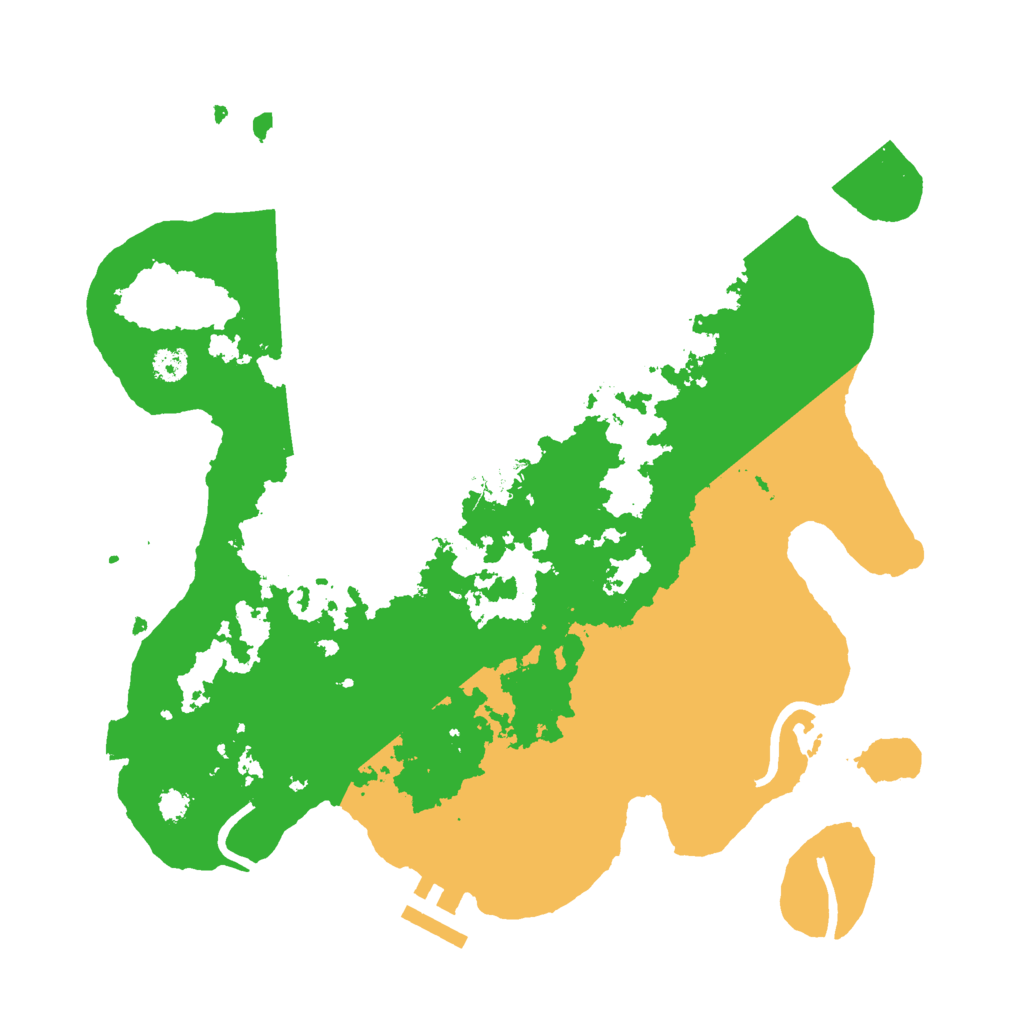 Biome Rust Map: Procedural Map, Size: 3000, Seed: 1683120960