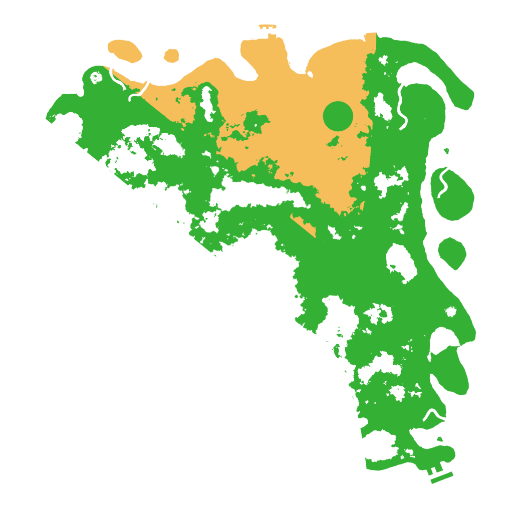 Biome Rust Map: Procedural Map, Size: 4500, Seed: 1047940194