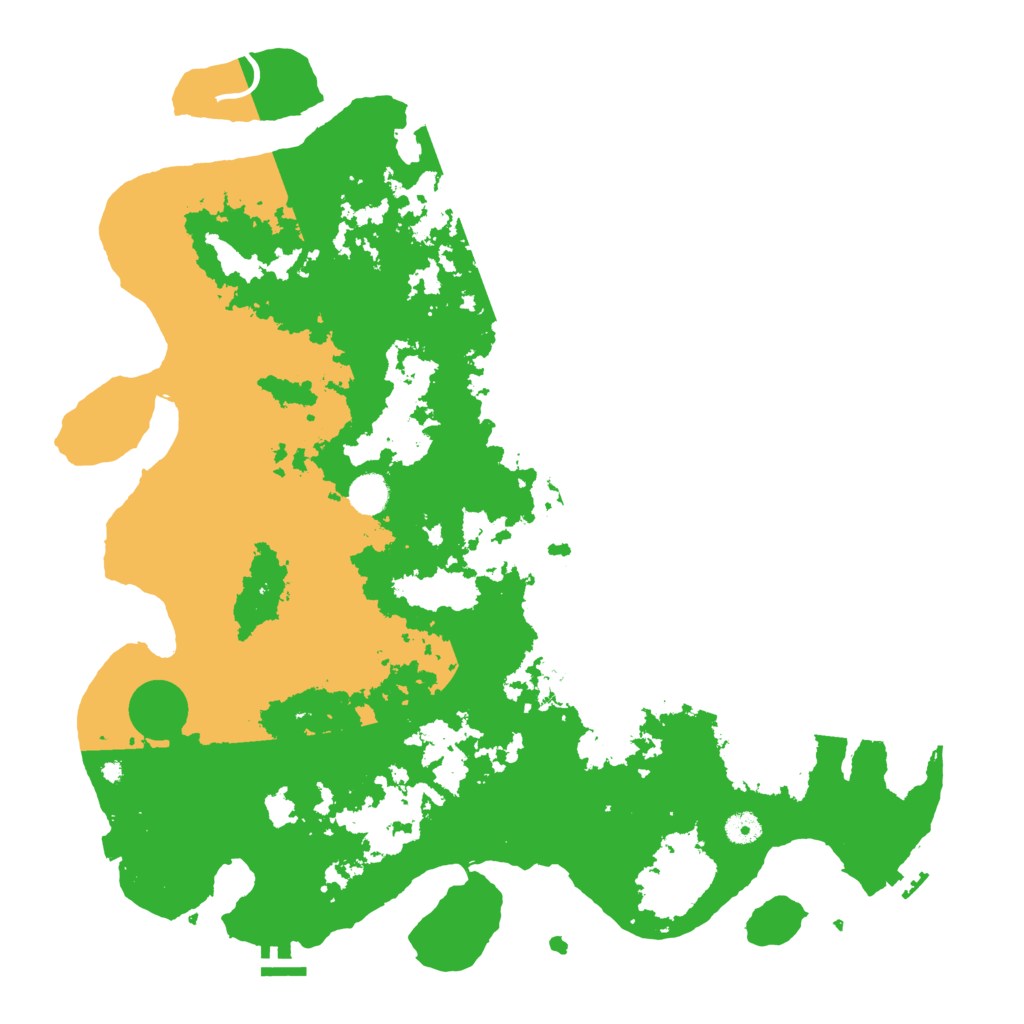 Biome Rust Map: Procedural Map, Size: 4550, Seed: 90144658