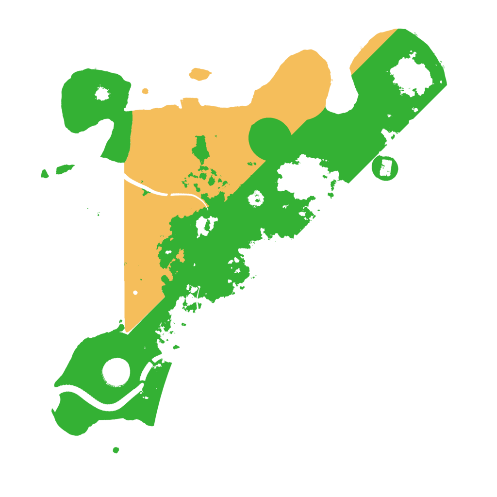 Biome Rust Map: Procedural Map, Size: 3250, Seed: 358055072