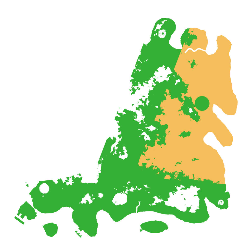 Biome Rust Map: Procedural Map, Size: 4500, Seed: 14857854