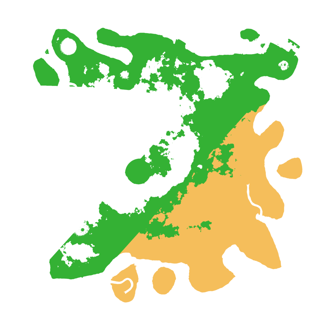 Biome Rust Map: Procedural Map, Size: 3500, Seed: 1266645103