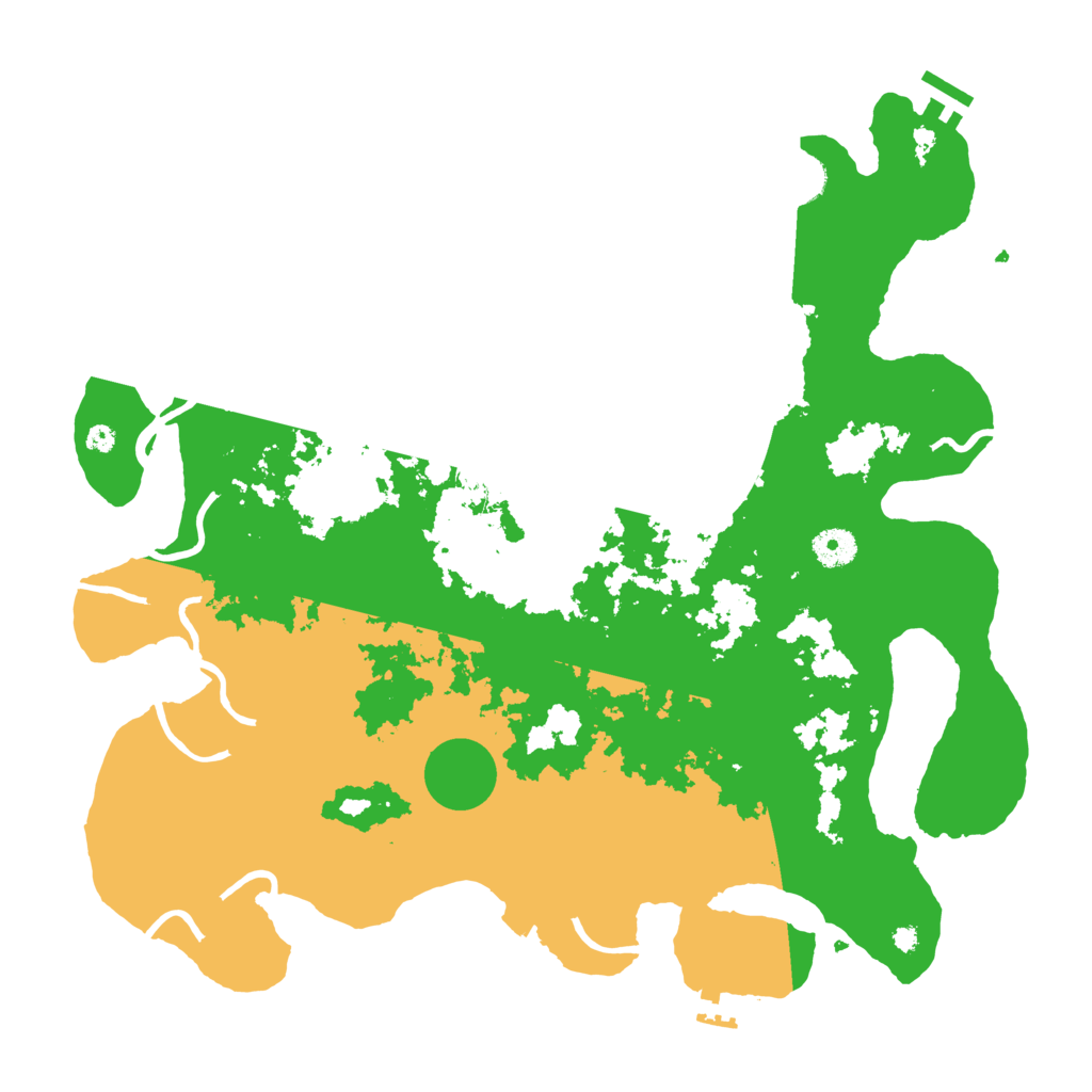 Biome Rust Map: Procedural Map, Size: 4000, Seed: 615435549