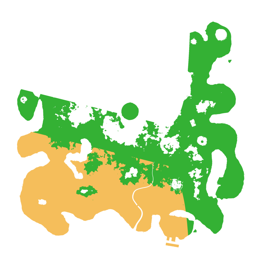 Biome Rust Map: Procedural Map, Size: 4000, Seed: 615435549
